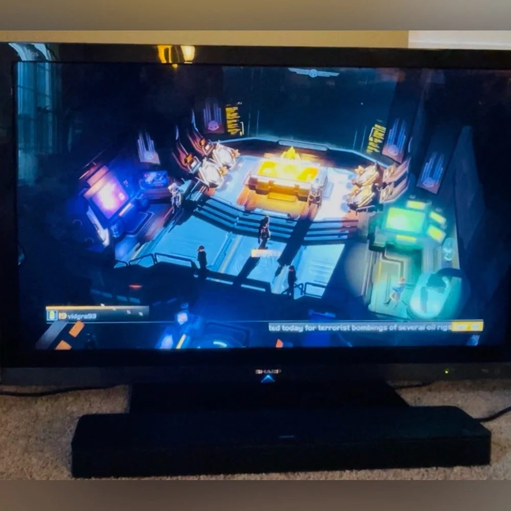 Sony PlayStation PS 4 Slim Console 1TB, 2 controllers, charging dock ONLY